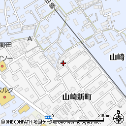 千葉県野田市山崎新町2118周辺の地図