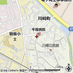 茨城県龍ケ崎市川崎町100周辺の地図