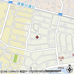 埼玉県越谷市大道748周辺の地図