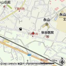 茨城県取手市下高井2385周辺の地図