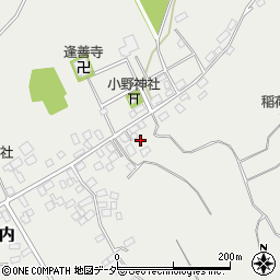 茨城県稲敷市小野355周辺の地図