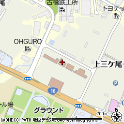 千葉県出先機関　総務部自動車税事務所野田支所周辺の地図