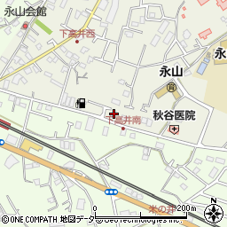 茨城県取手市下高井2420周辺の地図