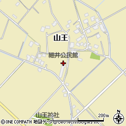 細井公民館周辺の地図