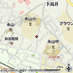茨城県取手市下高井2319周辺の地図