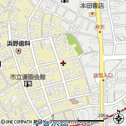埼玉県さいたま市北区盆栽町144周辺の地図