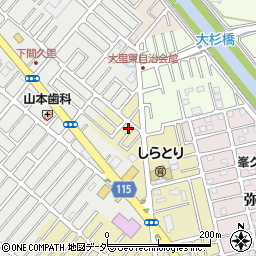 埼玉県越谷市弥十郎251周辺の地図