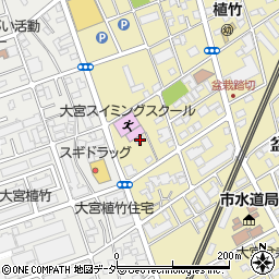 埼玉県さいたま市北区盆栽町450周辺の地図