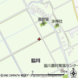 〒300-0606 茨城県稲敷市脇川の地図
