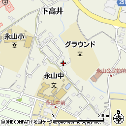 茨城県取手市下高井2309周辺の地図