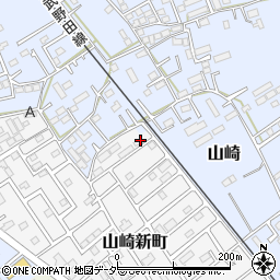 千葉県野田市山崎新町10-3周辺の地図