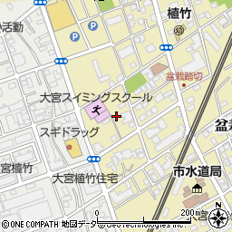埼玉県さいたま市北区盆栽町435周辺の地図