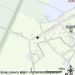 千葉県香取市長島212周辺の地図