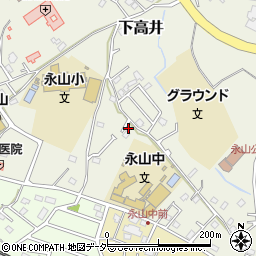 茨城県取手市下高井2314周辺の地図