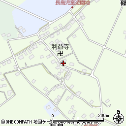 千葉県香取市長島735周辺の地図