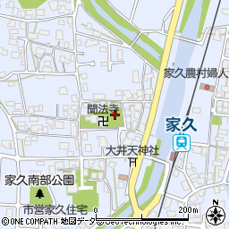 福井県越前市家久町71周辺の地図