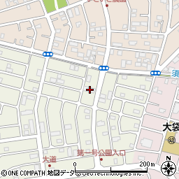 埼玉県越谷市大道848周辺の地図