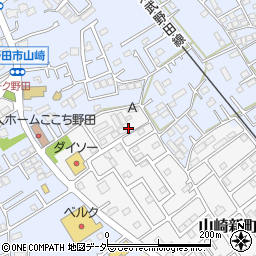 千葉県野田市山崎新町2189-24周辺の地図