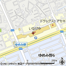 パシオス松伏店周辺の地図