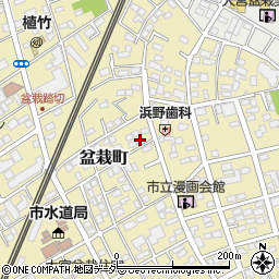 埼玉県さいたま市北区盆栽町210-26周辺の地図