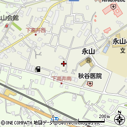 茨城県取手市下高井2387-1周辺の地図