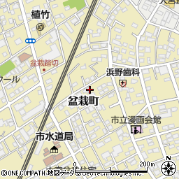 埼玉県さいたま市北区盆栽町210-31周辺の地図