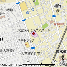 埼玉県さいたま市北区盆栽町452周辺の地図