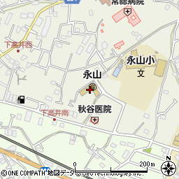 茨城県取手市下高井2381周辺の地図