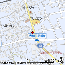 エステートピア大和田周辺の地図