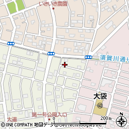 埼玉県越谷市大道864周辺の地図