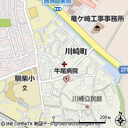 茨城県龍ケ崎市川崎町62周辺の地図