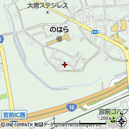 埼玉県さいたま市西区宮前町周辺の地図