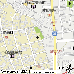 清香園周辺の地図