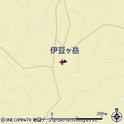伊豆ケ岳周辺の地図