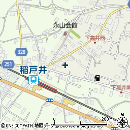 茨城県取手市下高井2442周辺の地図