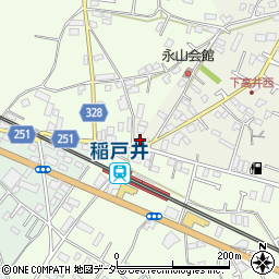 茨城県取手市下高井397周辺の地図
