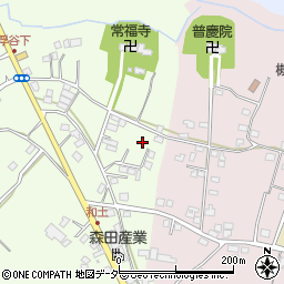 埼玉県さいたま市岩槻区浮谷2494-2周辺の地図