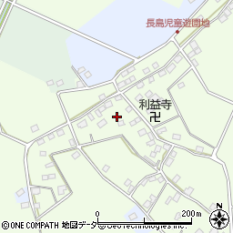 千葉県香取市長島周辺の地図