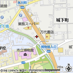 松屋 川越城下町店周辺の地図