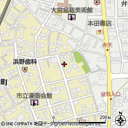 埼玉県さいたま市北区盆栽町265周辺の地図