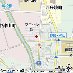 福井県越前市野岡町36周辺の地図