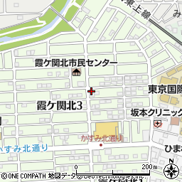 ユースピア霞ケ関周辺の地図