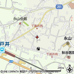 茨城県取手市下高井2427周辺の地図