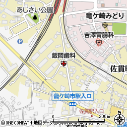 飯岡歯科医院周辺の地図