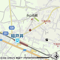 茨城県取手市下高井2453周辺の地図