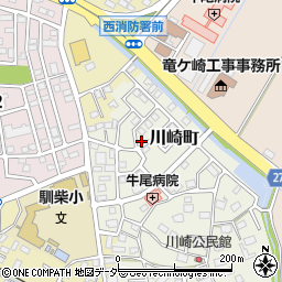 茨城県龍ケ崎市川崎町39周辺の地図