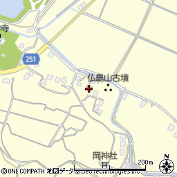 岡公民館周辺の地図