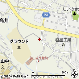 茨城県取手市下高井2011周辺の地図