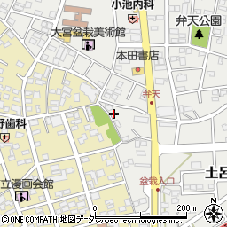埼玉県さいたま市北区土呂町1429周辺の地図