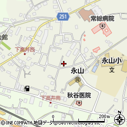 茨城県取手市下高井2394周辺の地図